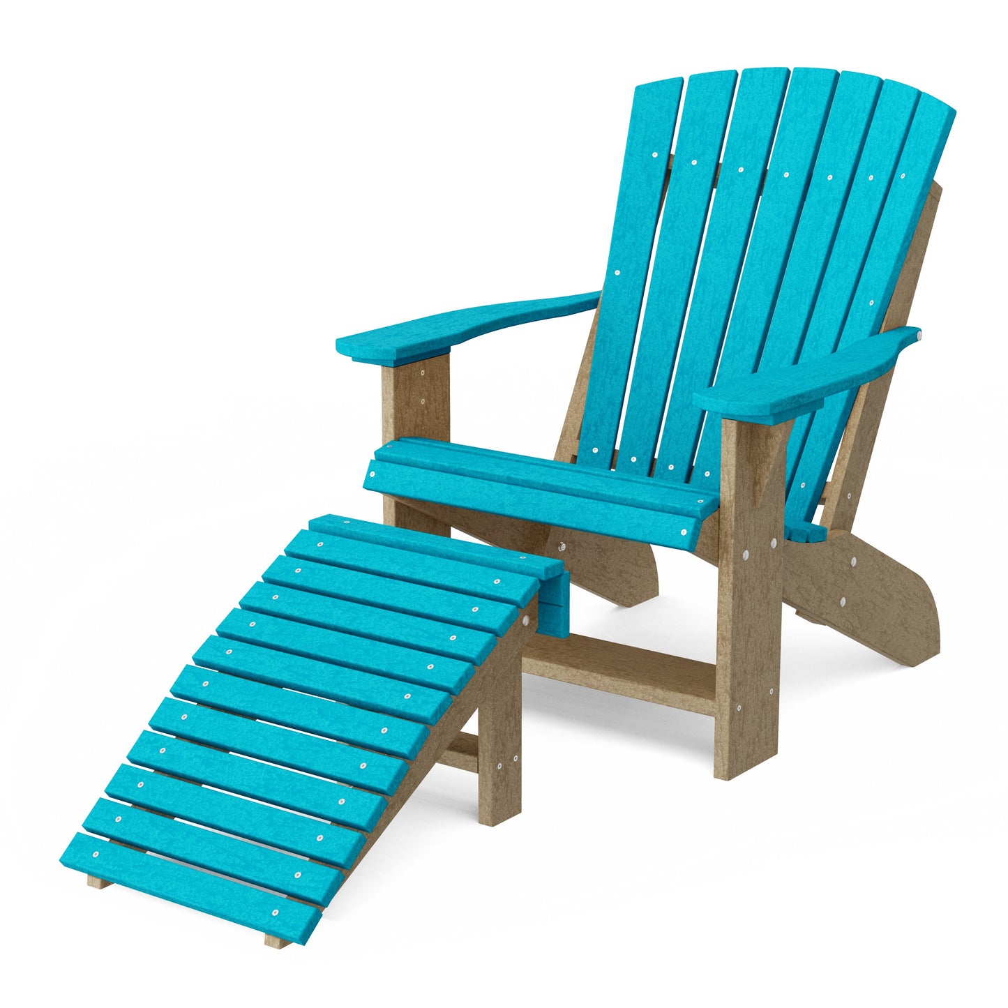Heritage Adirondack Chair with Footrest