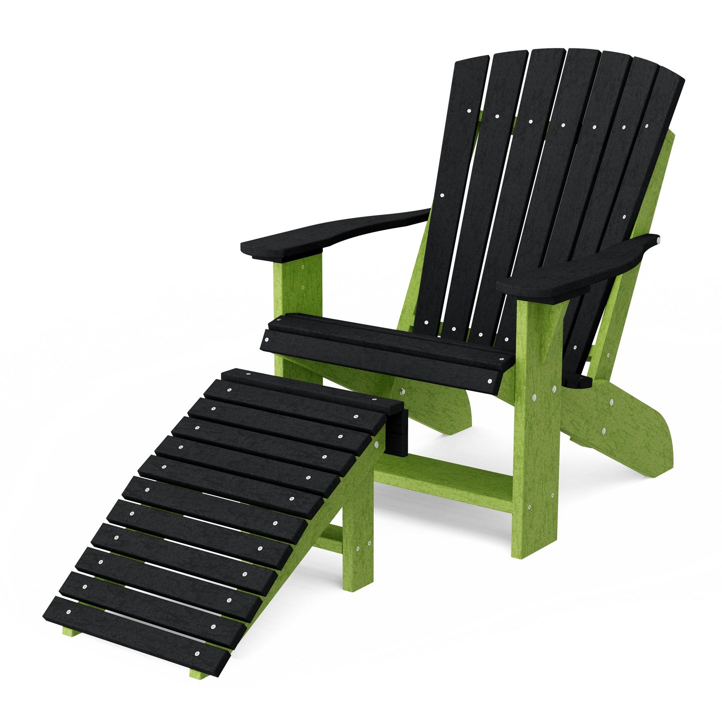 Heritage Adirondack Chair with Footrest