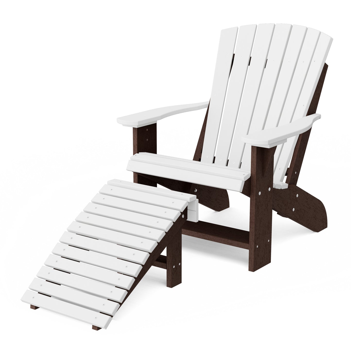 Heritage Adirondack Chair with Footrest