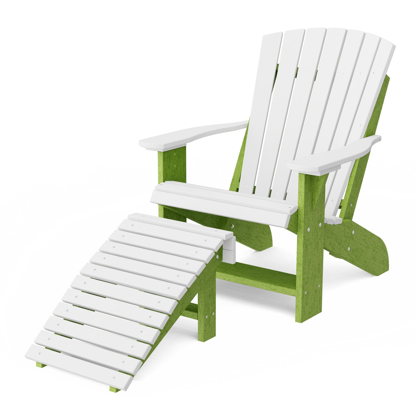 Heritage Adirondack Chair with Footrest