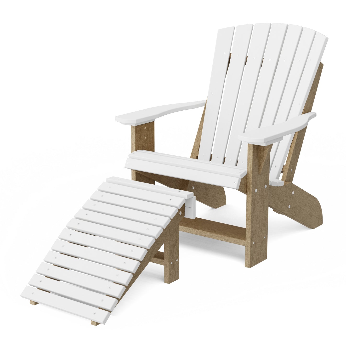 Heritage Adirondack Chair with Footrest