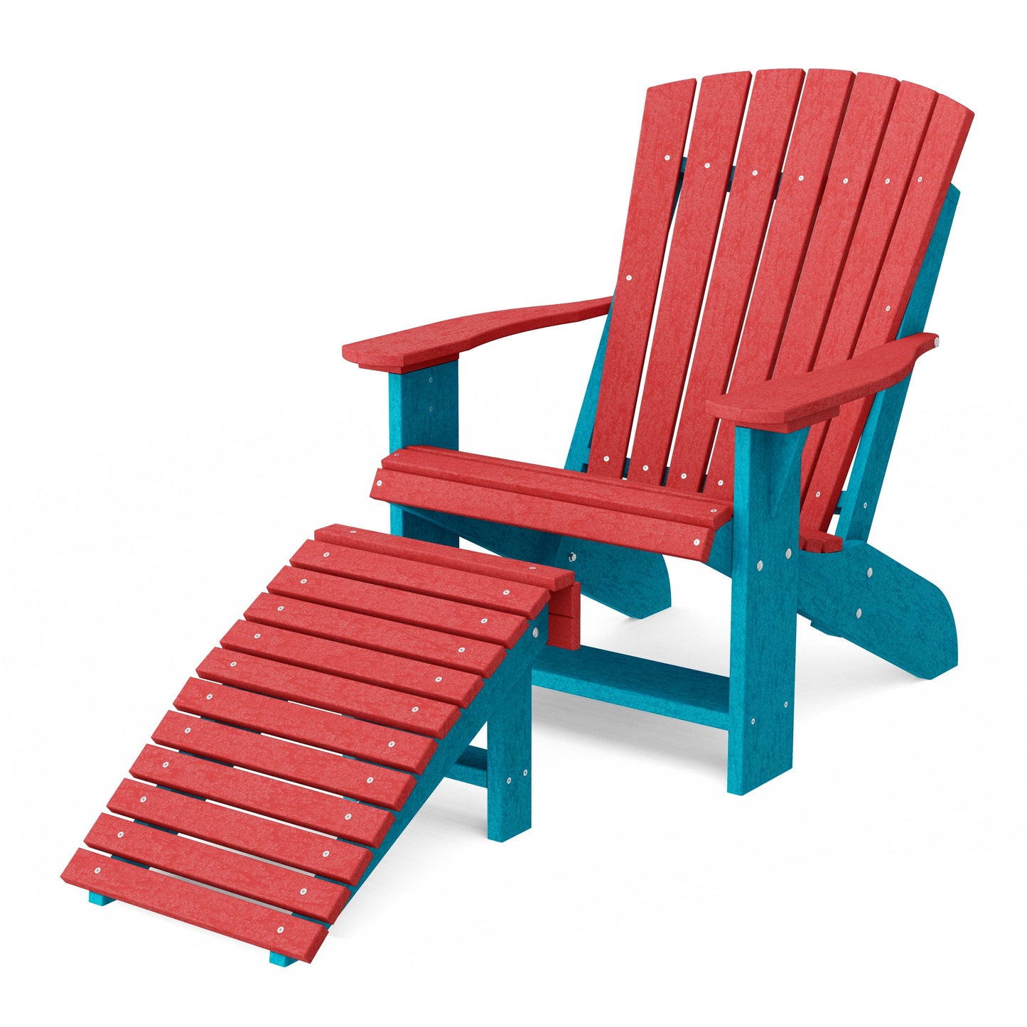 Heritage Adirondack Chair with Footrest