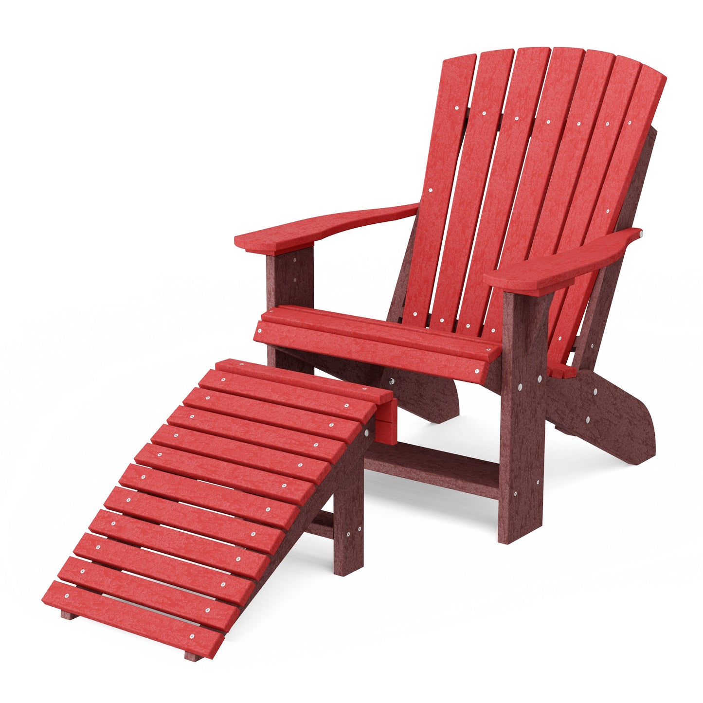 Heritage Adirondack Chair with Footrest
