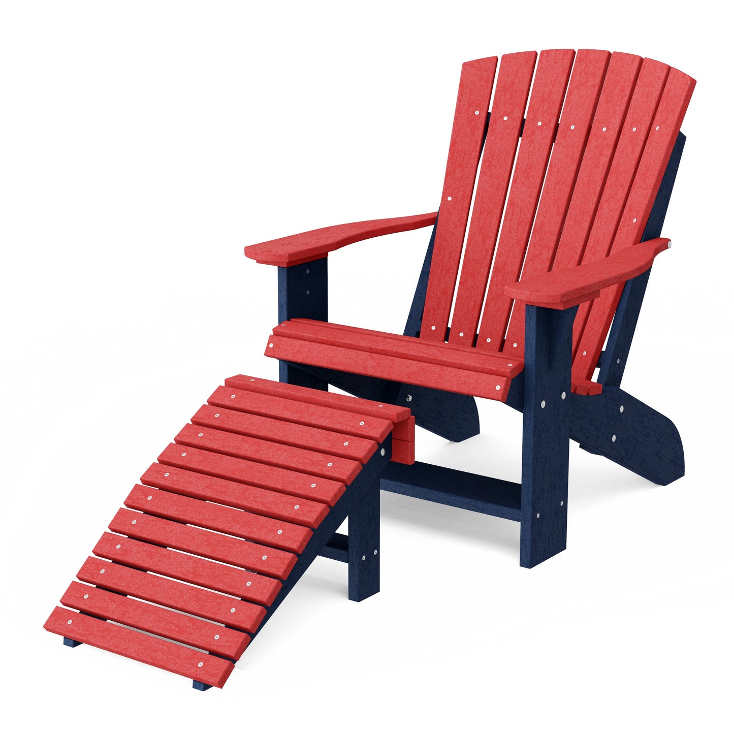 Heritage Adirondack Chair with Footrest