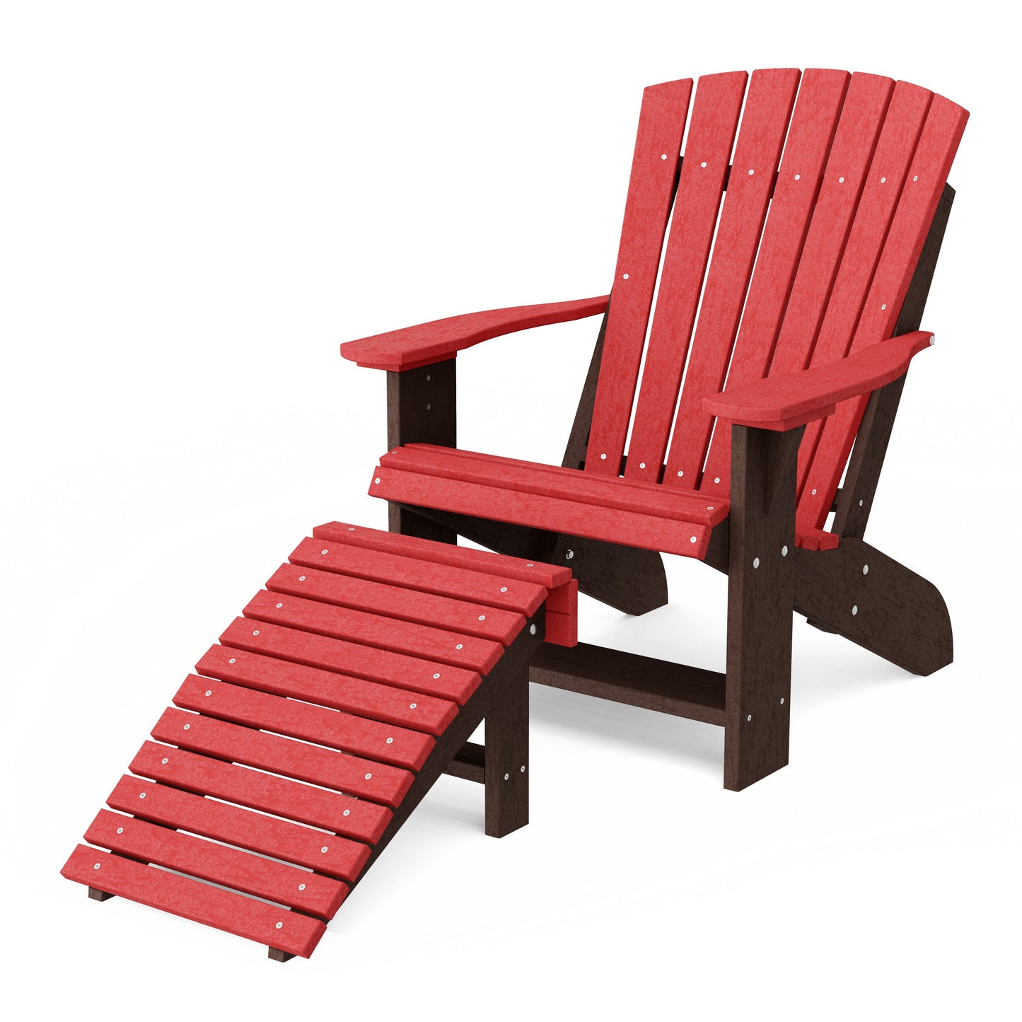 Heritage Adirondack Chair with Footrest