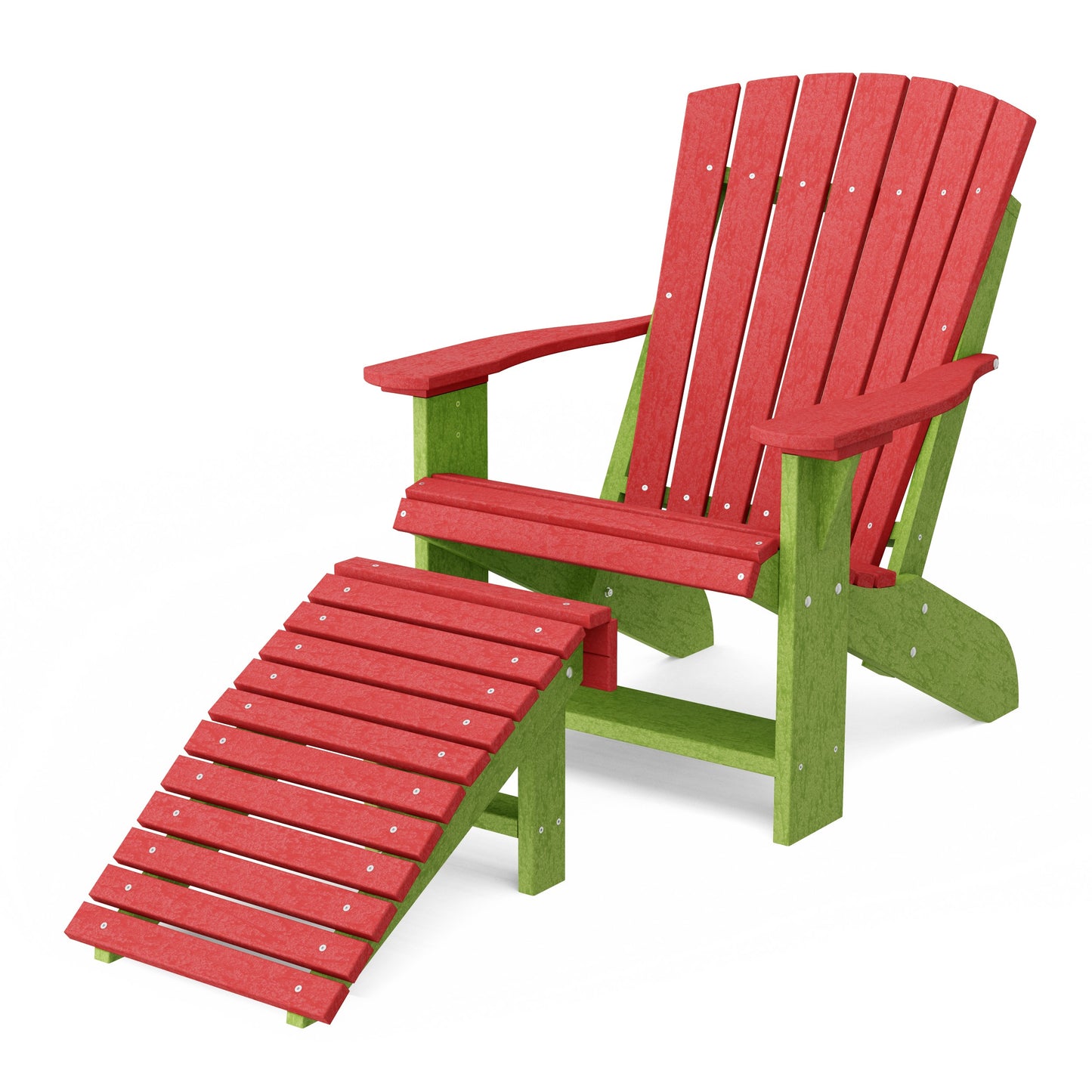 Heritage Adirondack Chair with Footrest