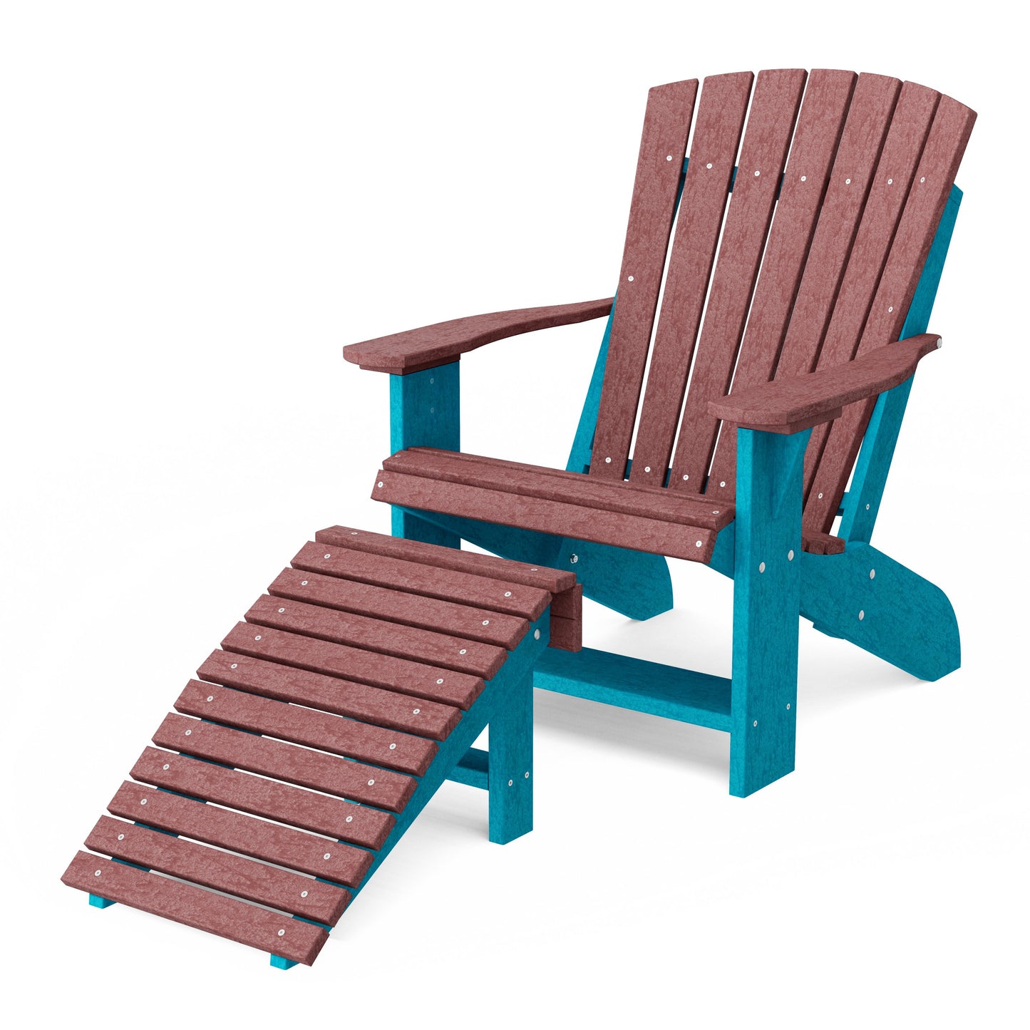 Heritage Adirondack Chair with Footrest