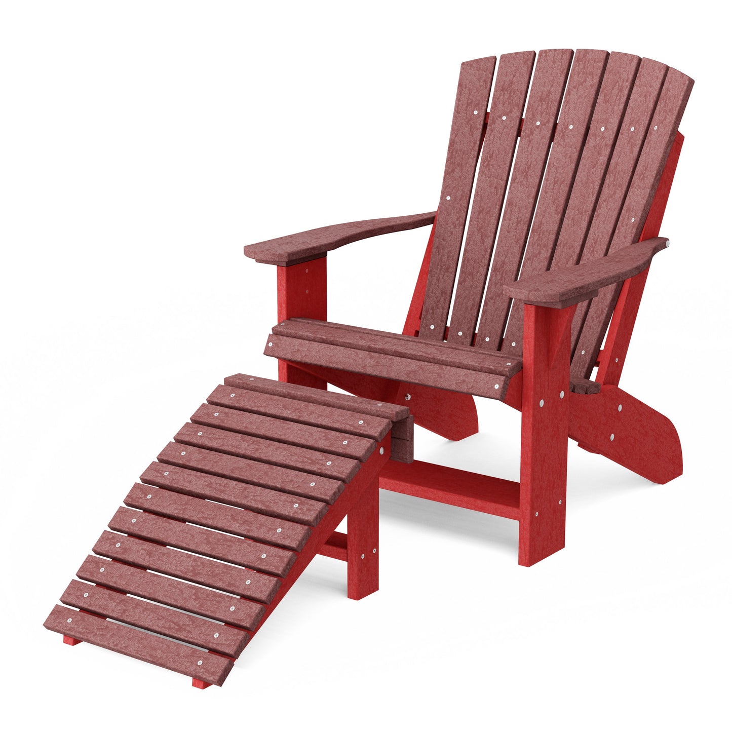 Heritage Adirondack Chair with Footrest