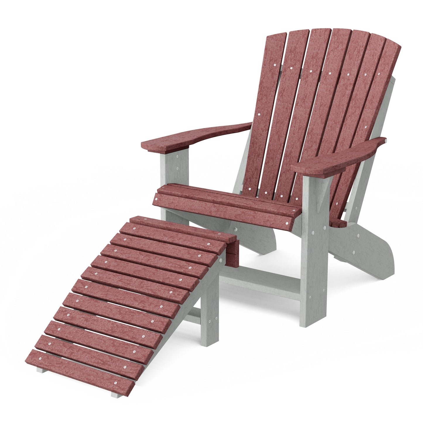Heritage Adirondack Chair with Footrest