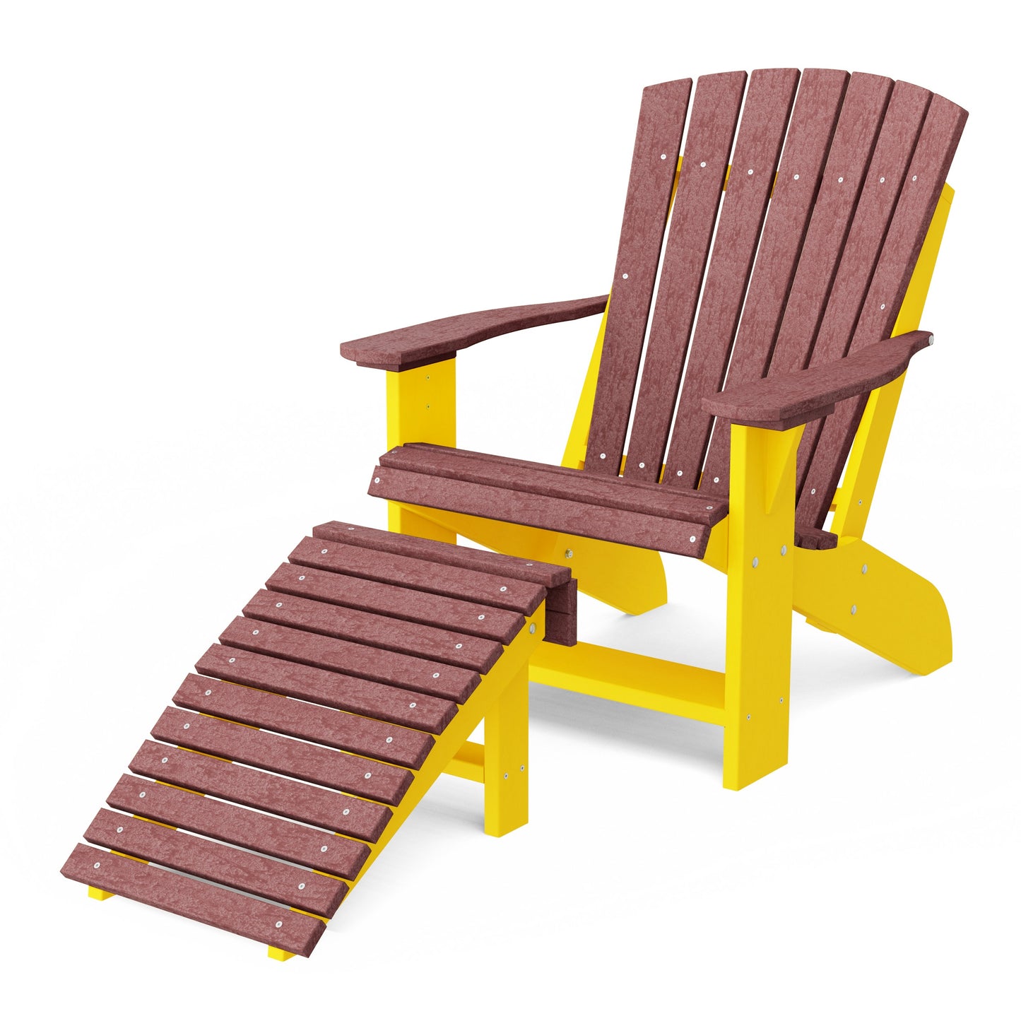 Heritage Adirondack Chair with Footrest