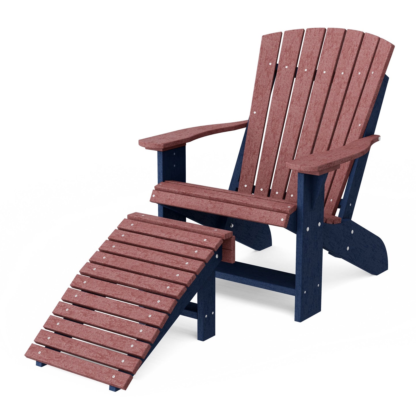 Heritage Adirondack Chair with Footrest