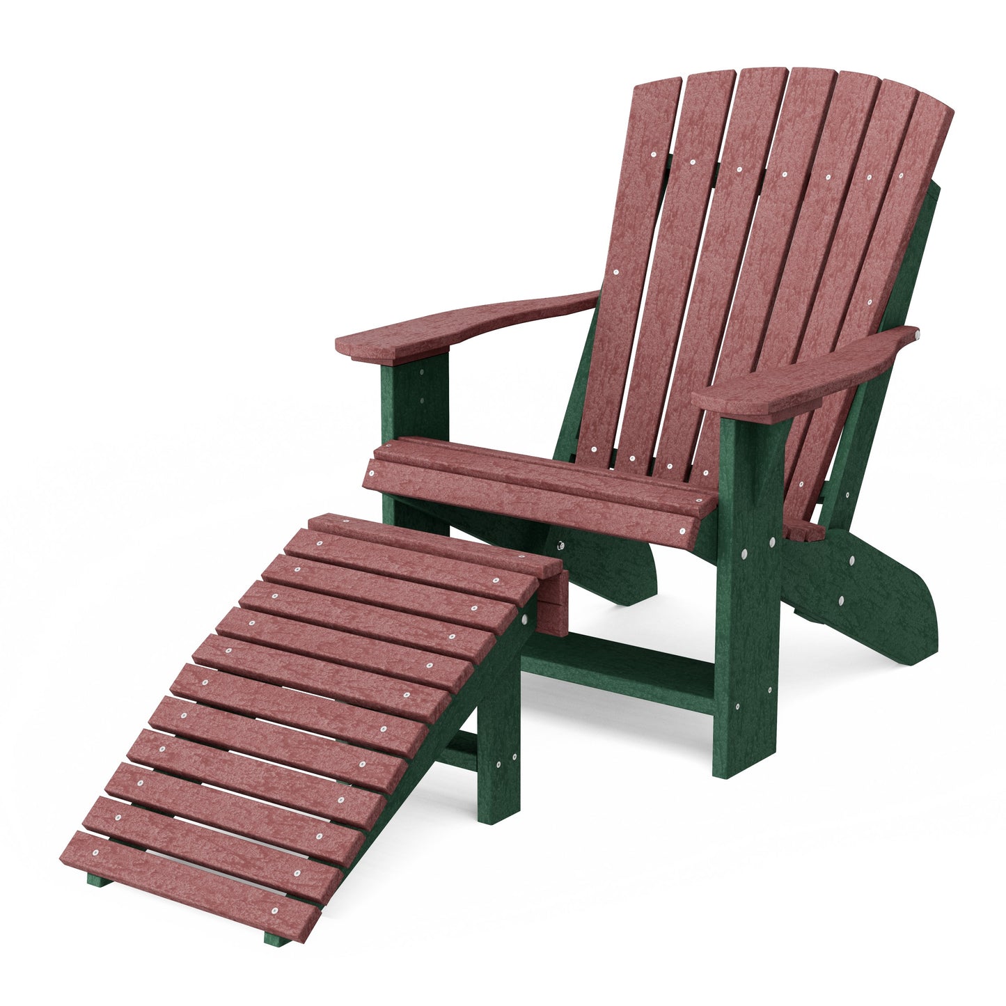 Heritage Adirondack Chair with Footrest