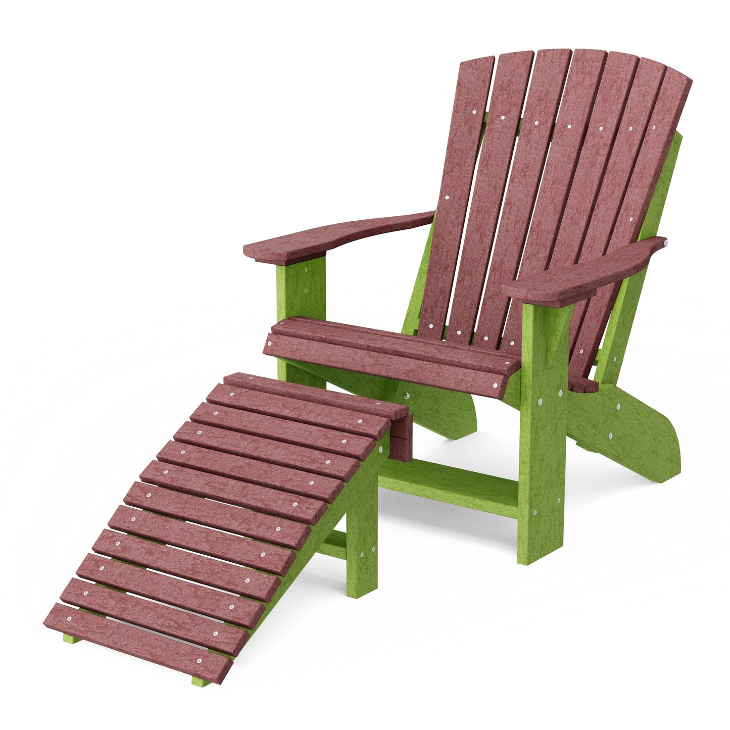 Heritage Adirondack Chair with Footrest
