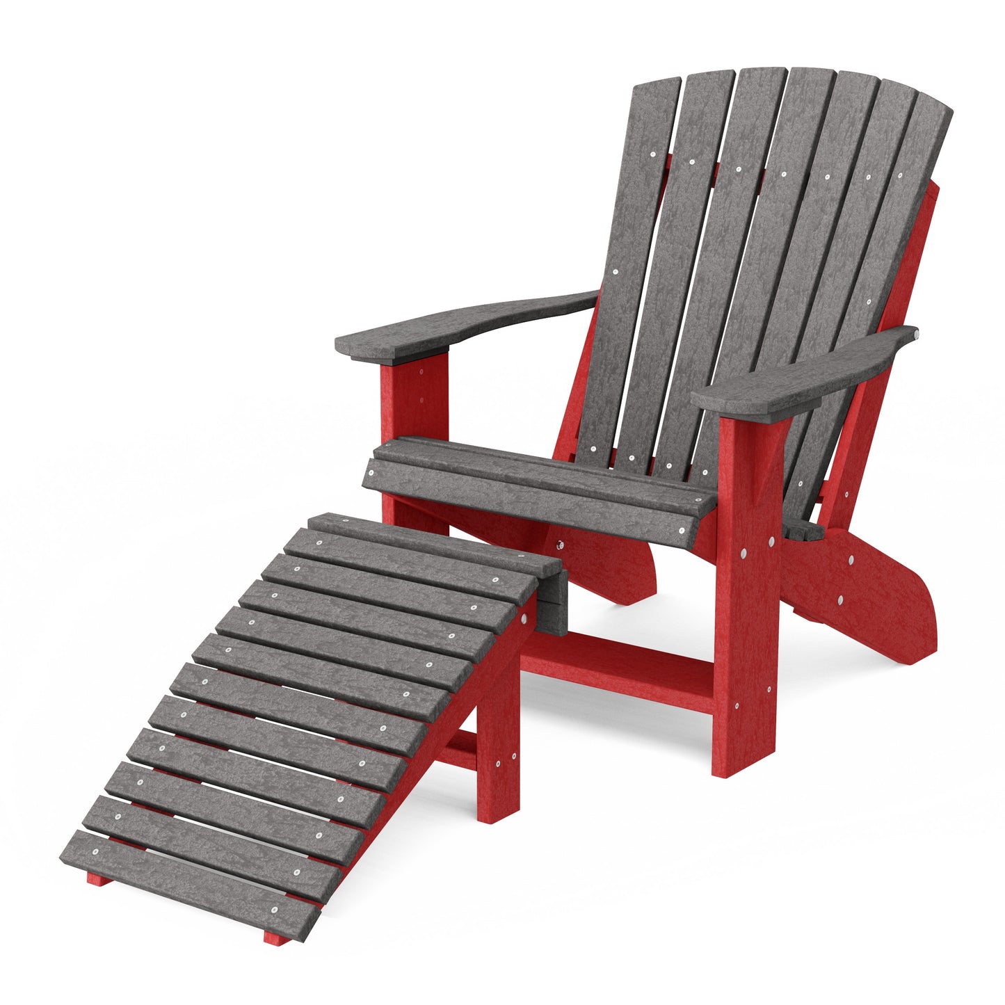 Heritage Adirondack Chair with Footrest