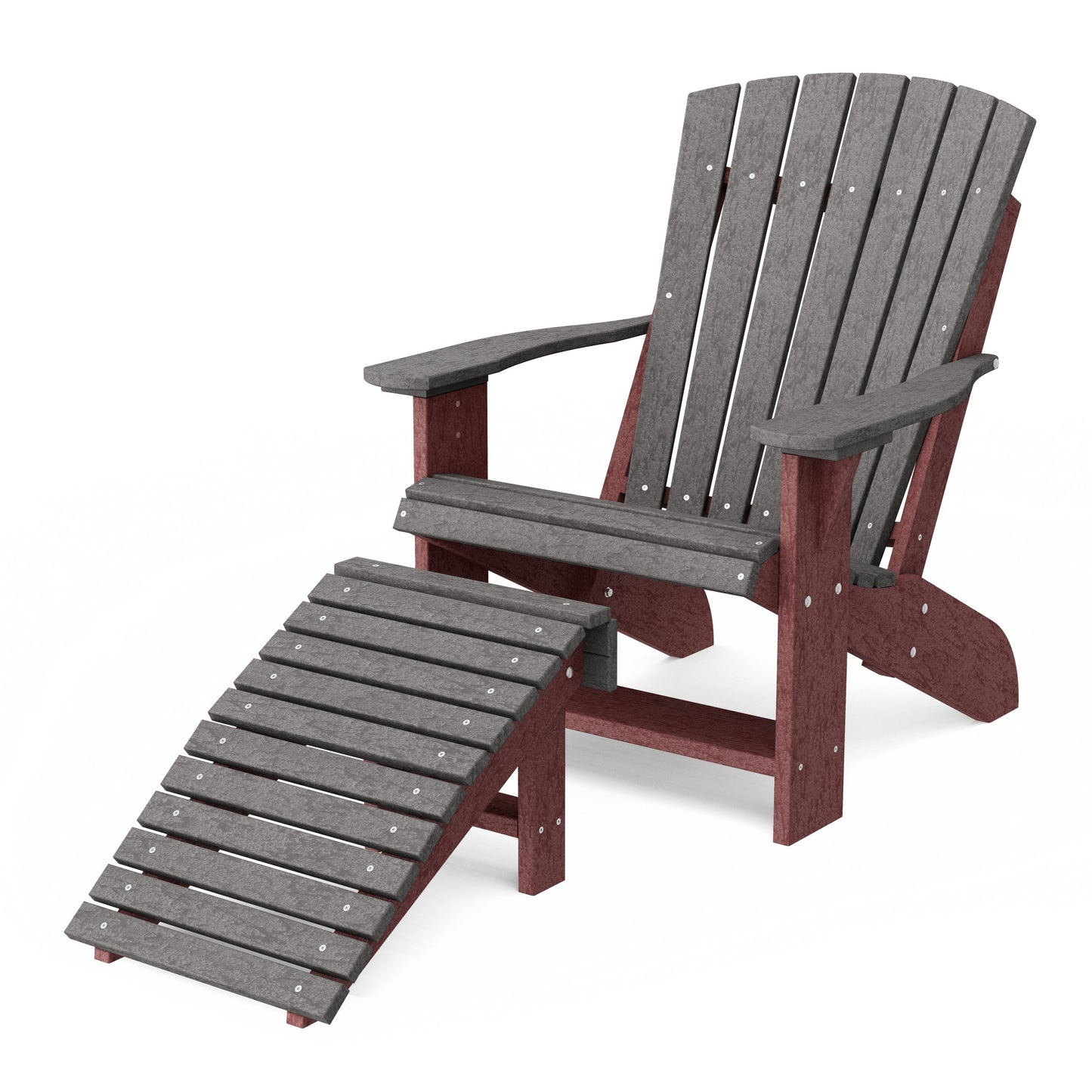 Heritage Adirondack Chair with Footrest