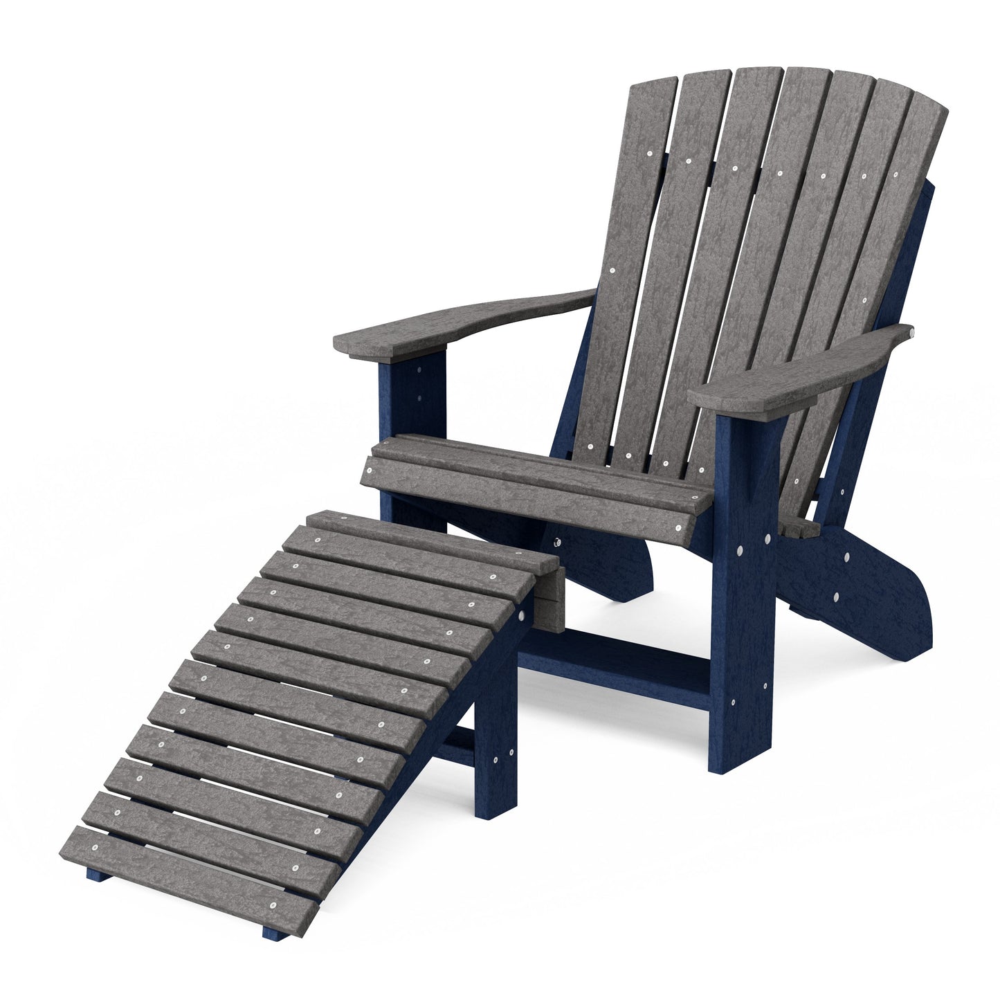 Heritage Adirondack Chair with Footrest