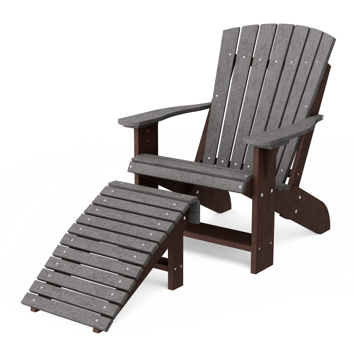 Heritage Adirondack Chair with Footrest