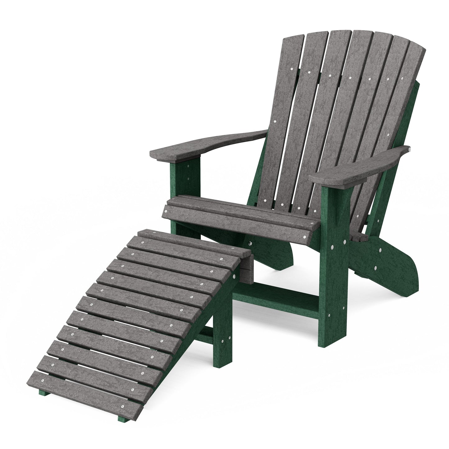 Heritage Adirondack Chair with Footrest