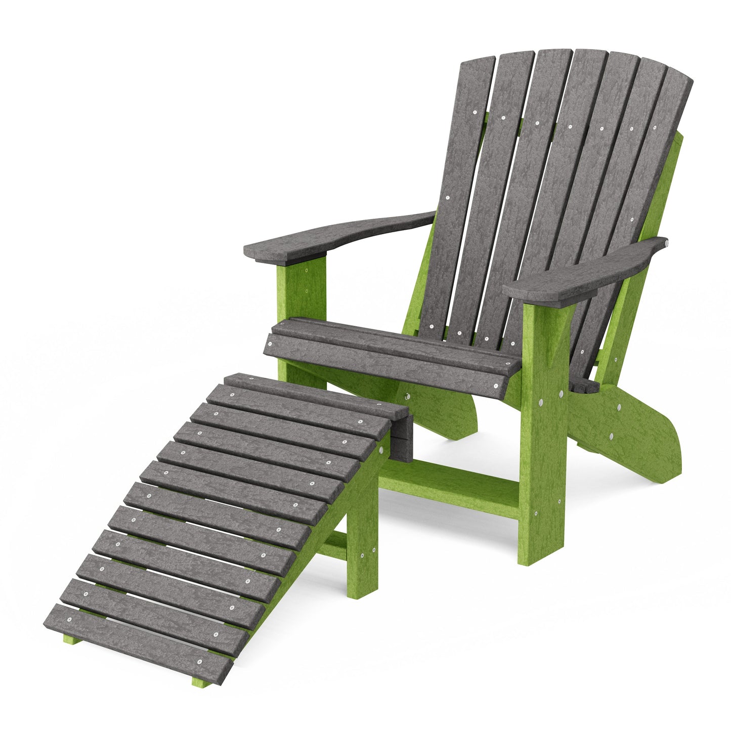 Heritage Adirondack Chair with Footrest