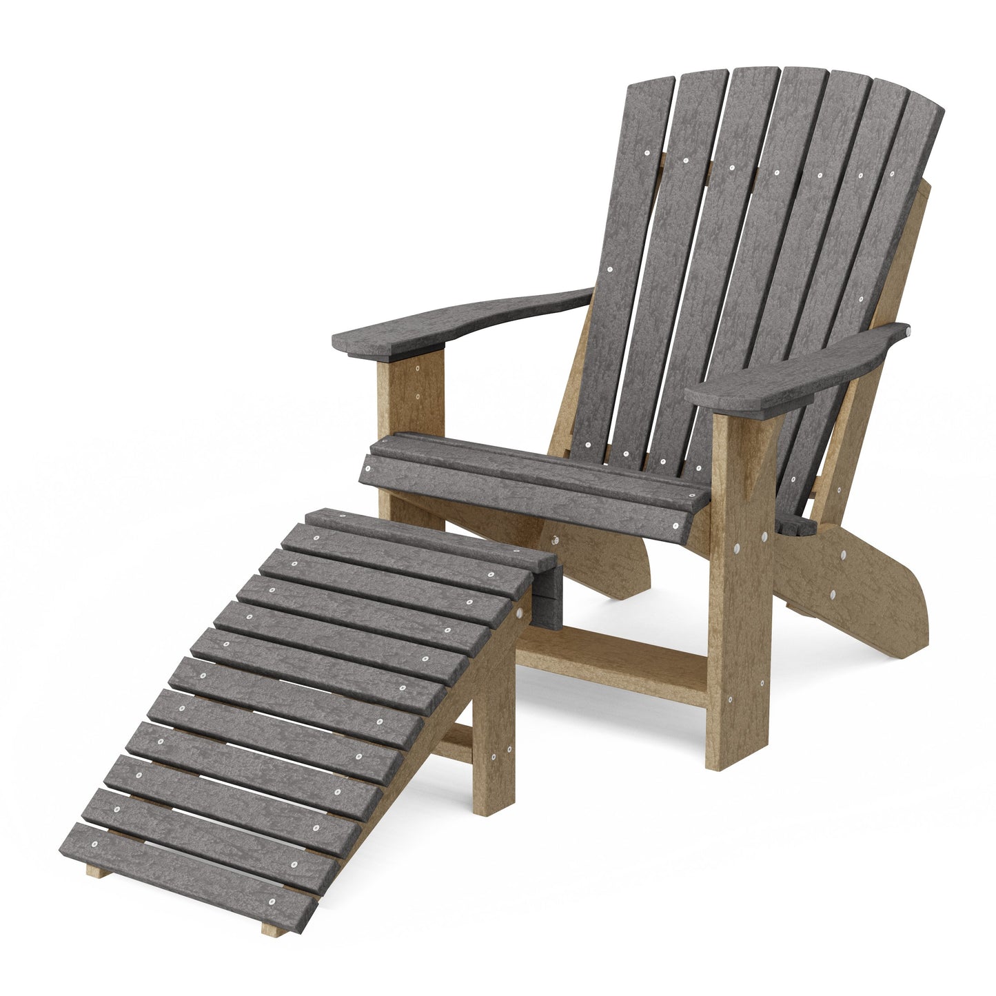 Heritage Adirondack Chair with Footrest