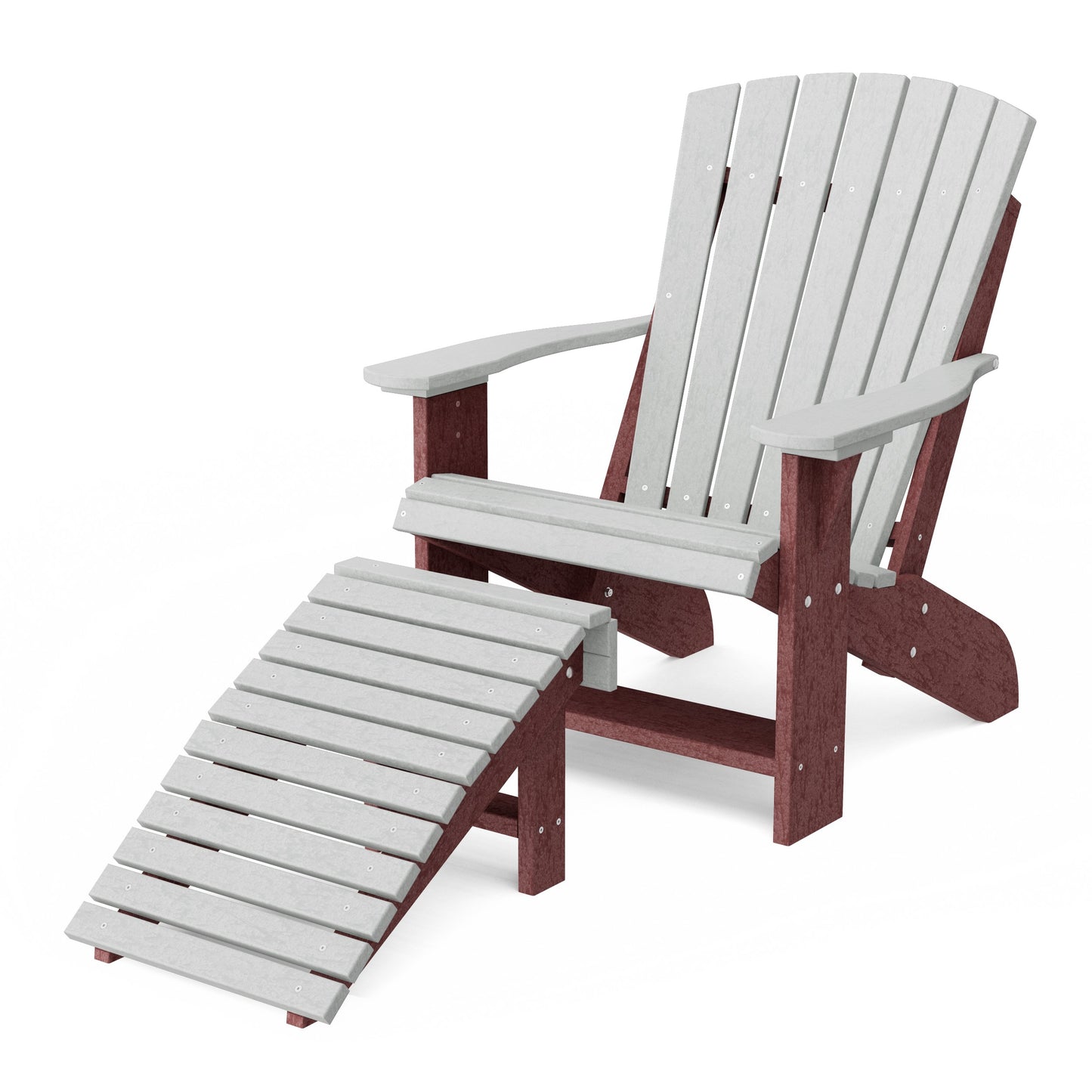Heritage Adirondack Chair with Footrest