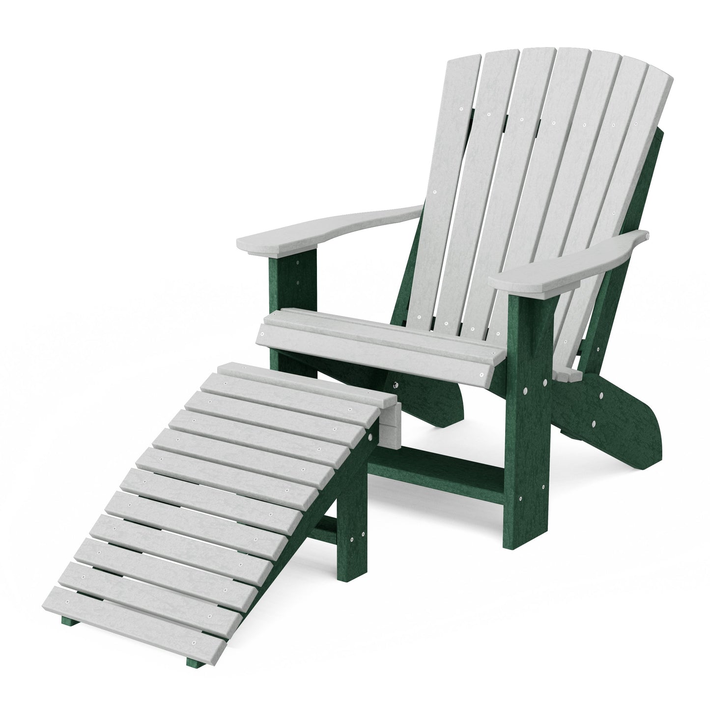 Heritage Adirondack Chair with Footrest