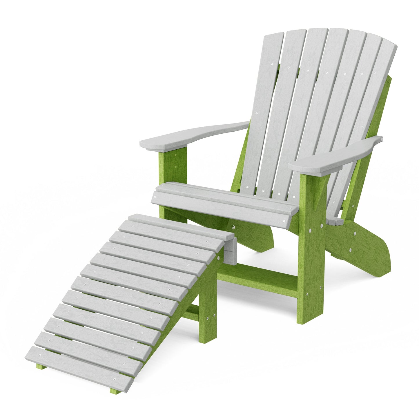 Heritage Adirondack Chair with Footrest