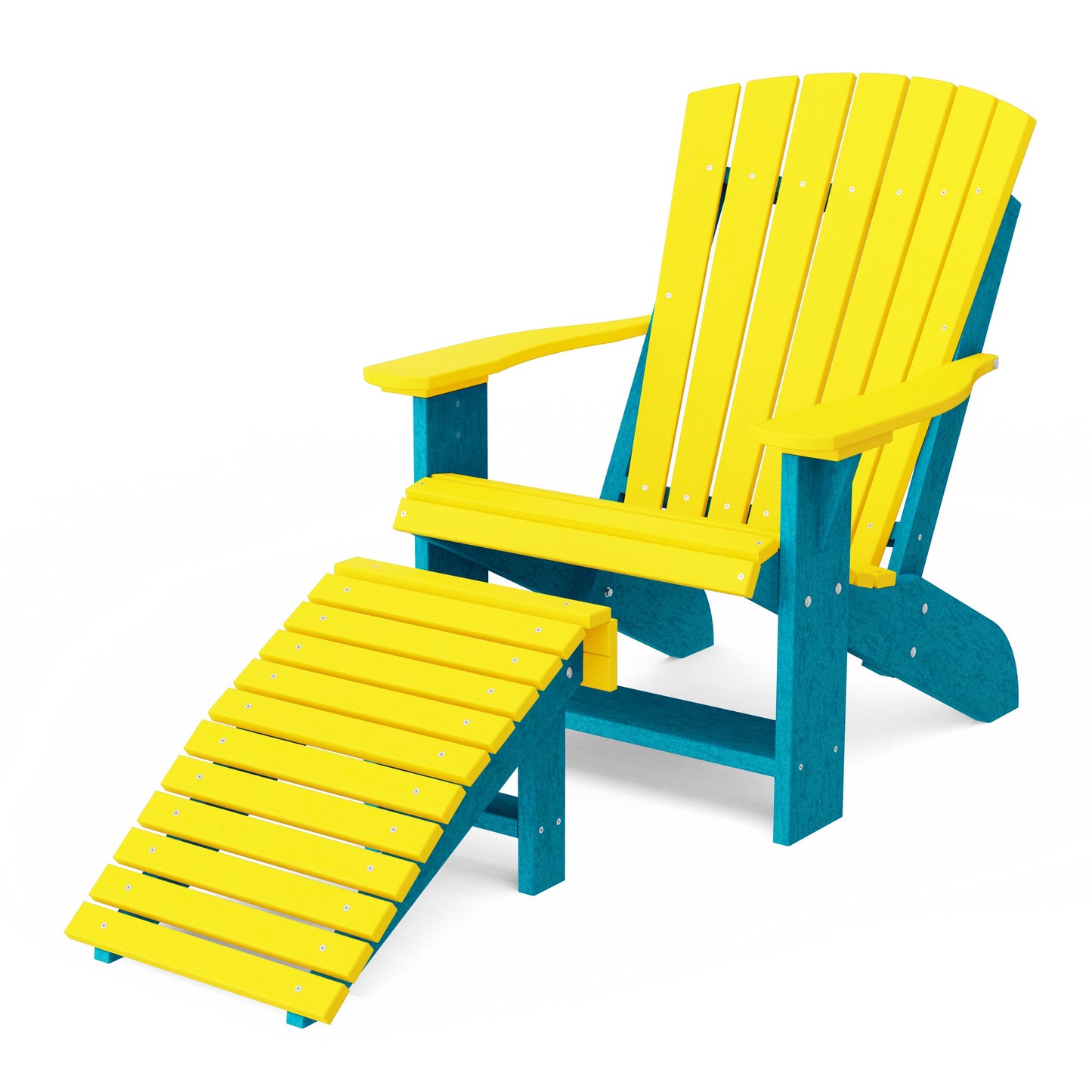 Heritage Adirondack Chair with Footrest