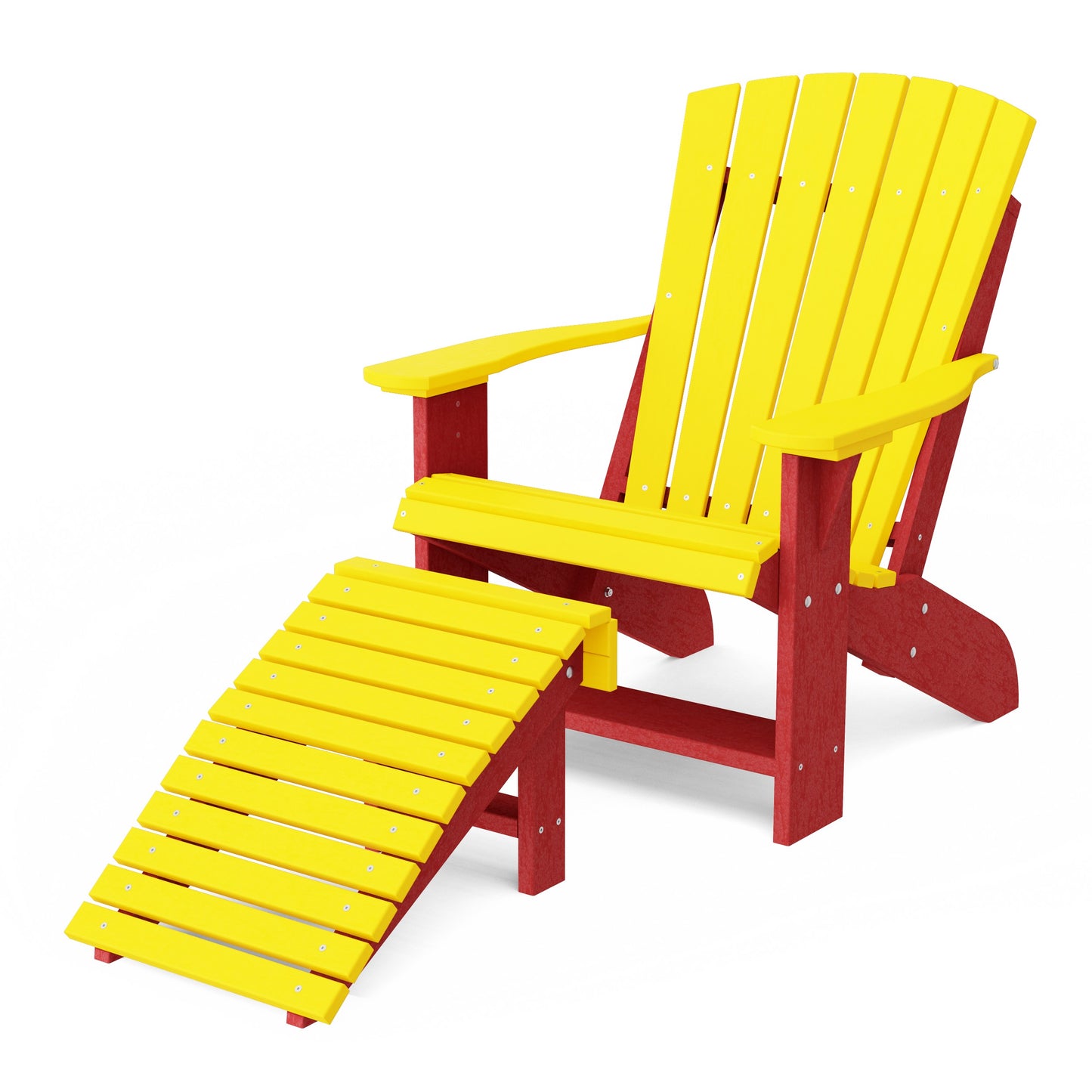 Heritage Adirondack Chair with Footrest