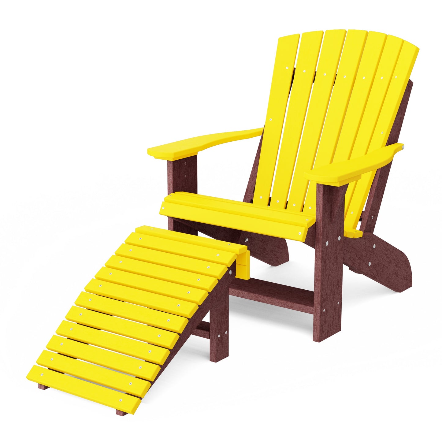 Heritage Adirondack Chair with Footrest