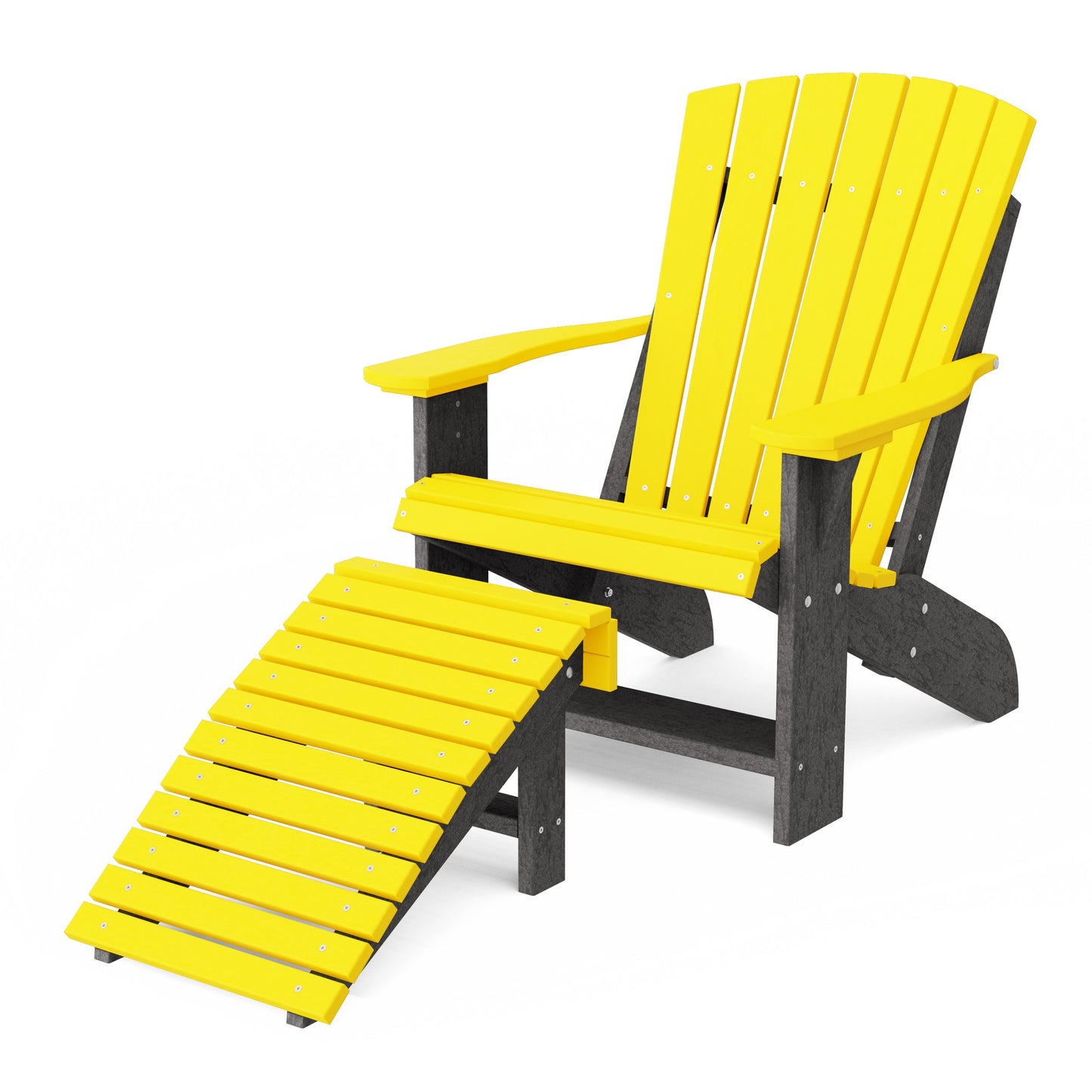 Heritage Adirondack Chair with Footrest