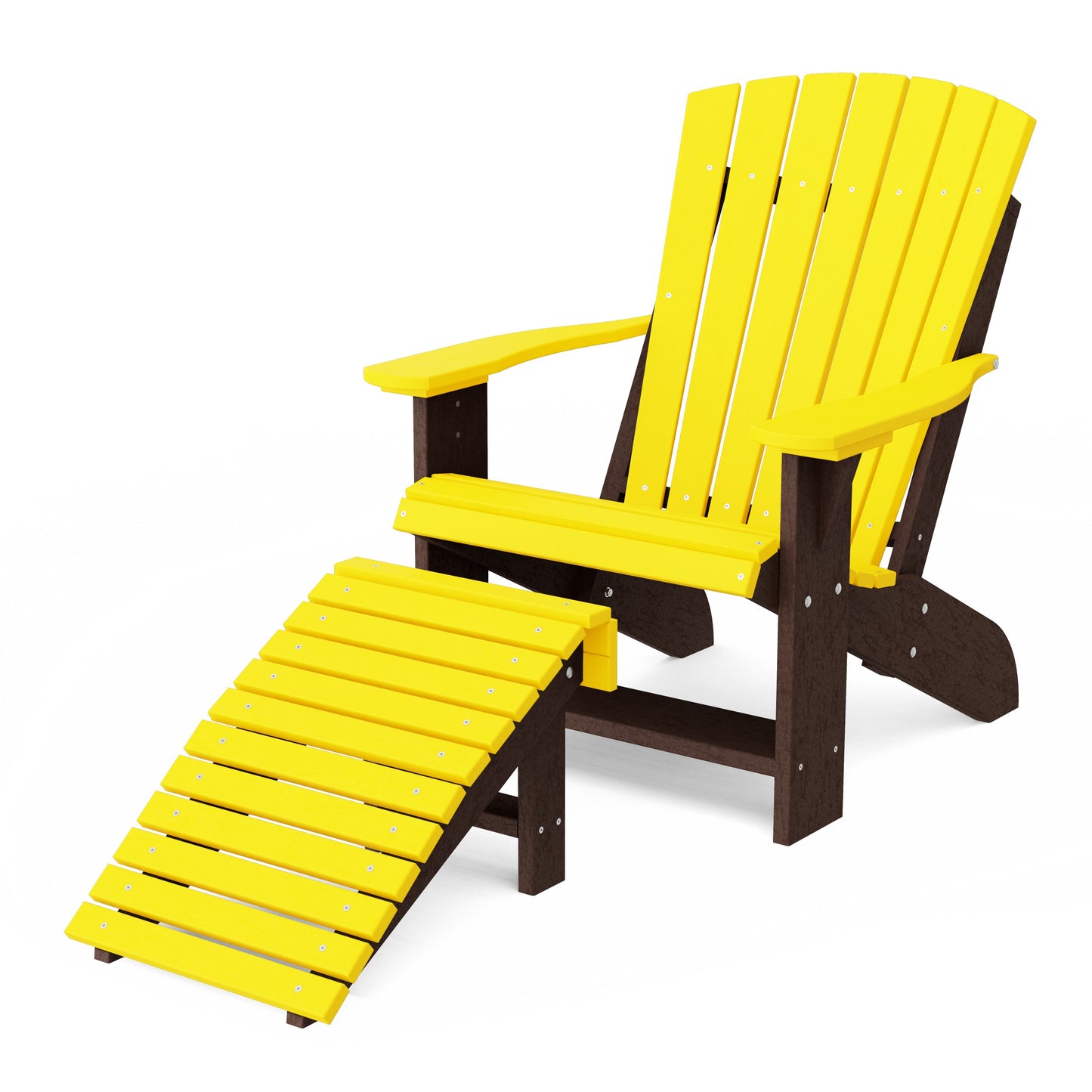 Heritage Adirondack Chair with Footrest