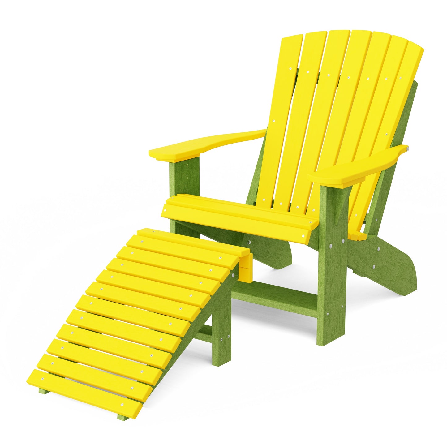 Heritage Adirondack Chair with Footrest