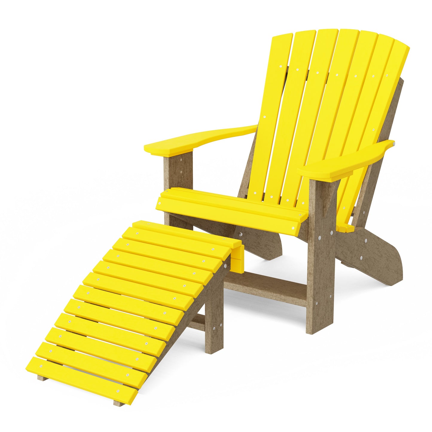 Heritage Adirondack Chair with Footrest