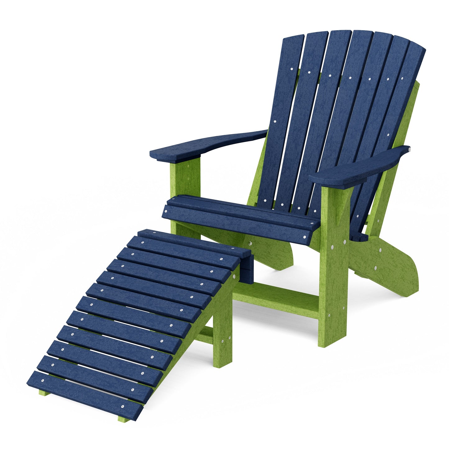 Heritage Adirondack Chair with Footrest