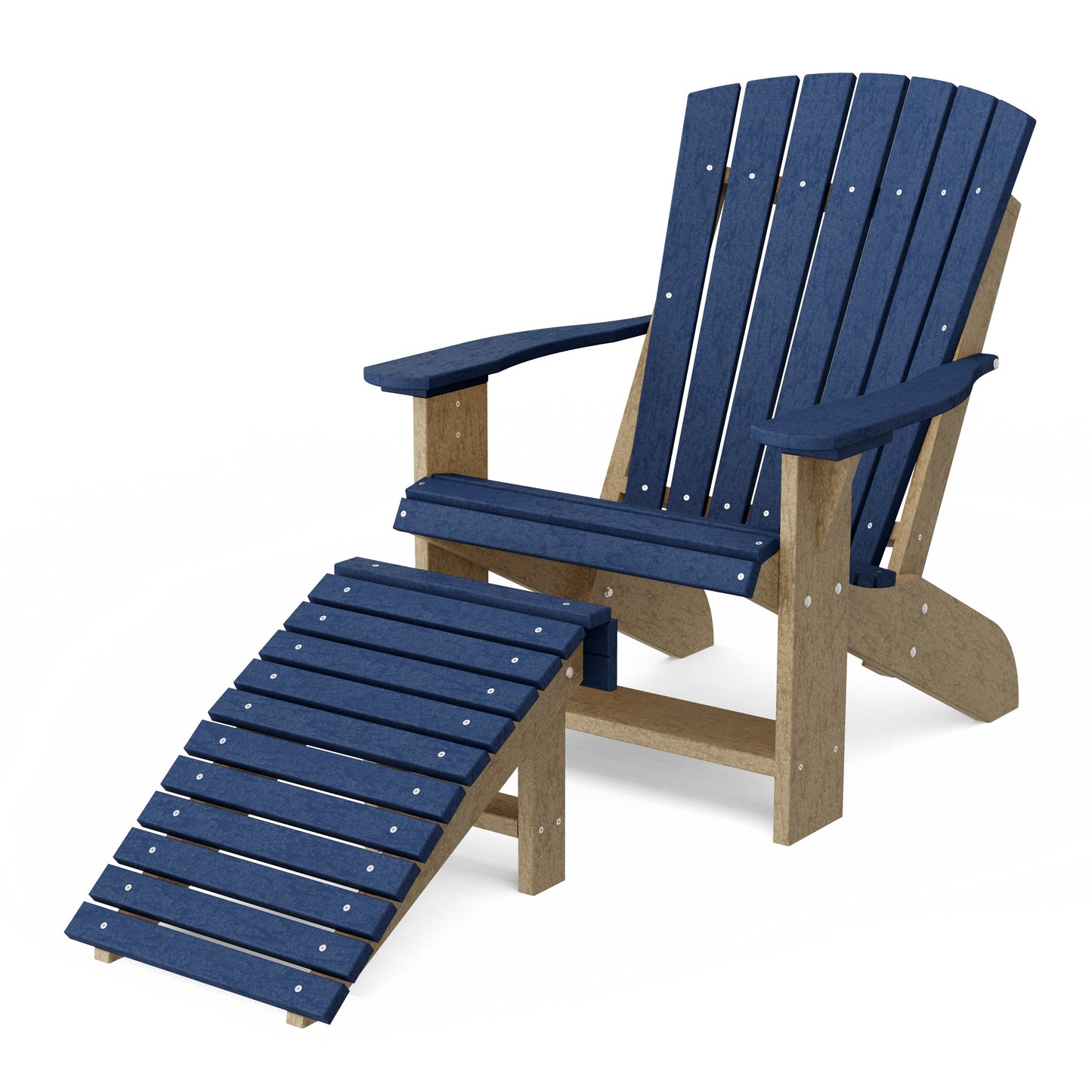 Heritage Adirondack Chair with Footrest