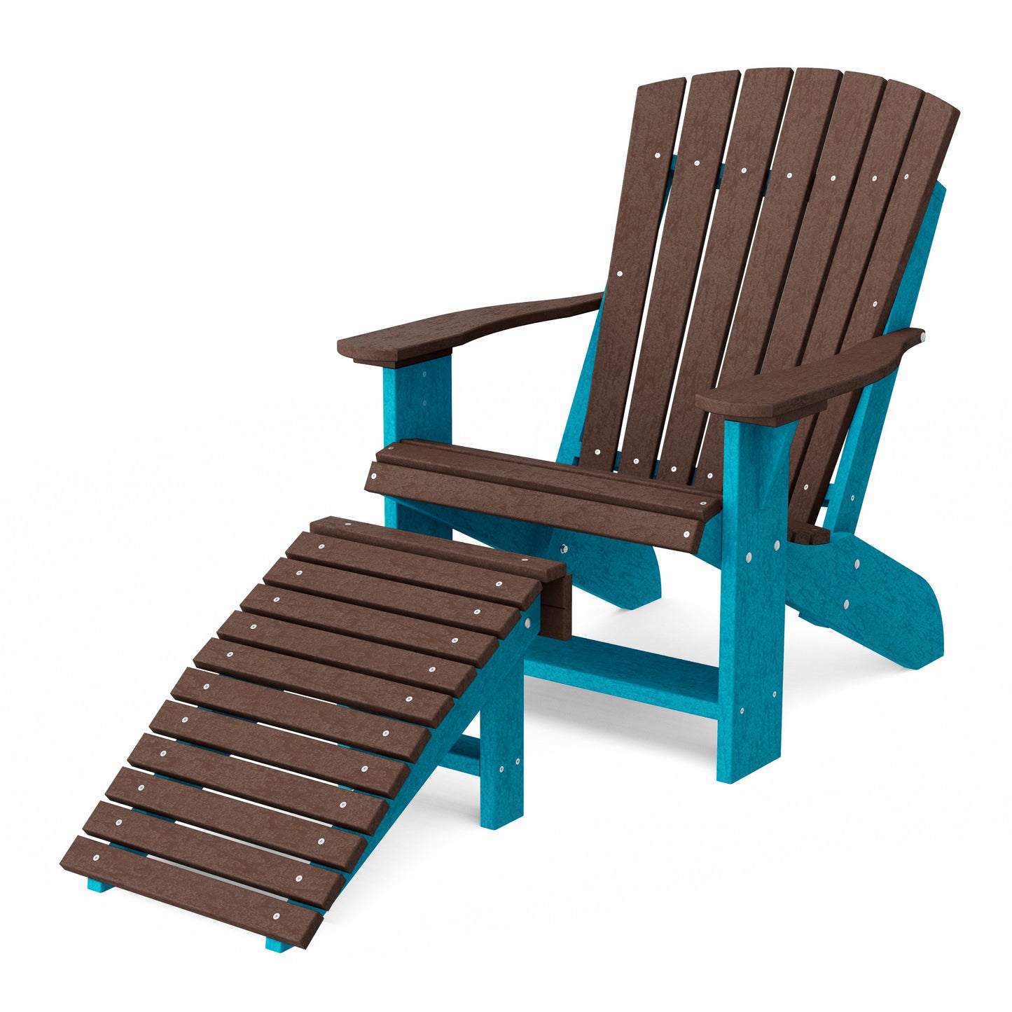 Heritage Adirondack Chair with Footrest