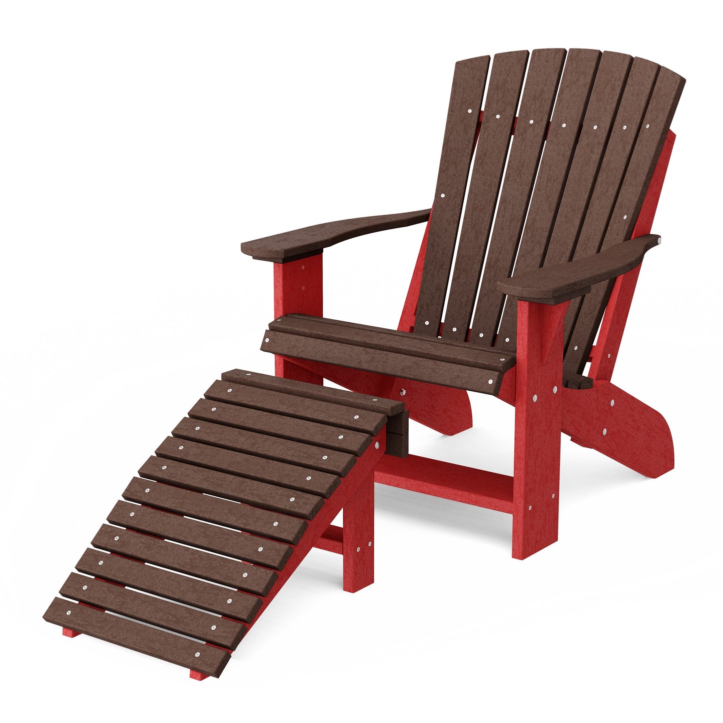 Heritage Adirondack Chair with Footrest