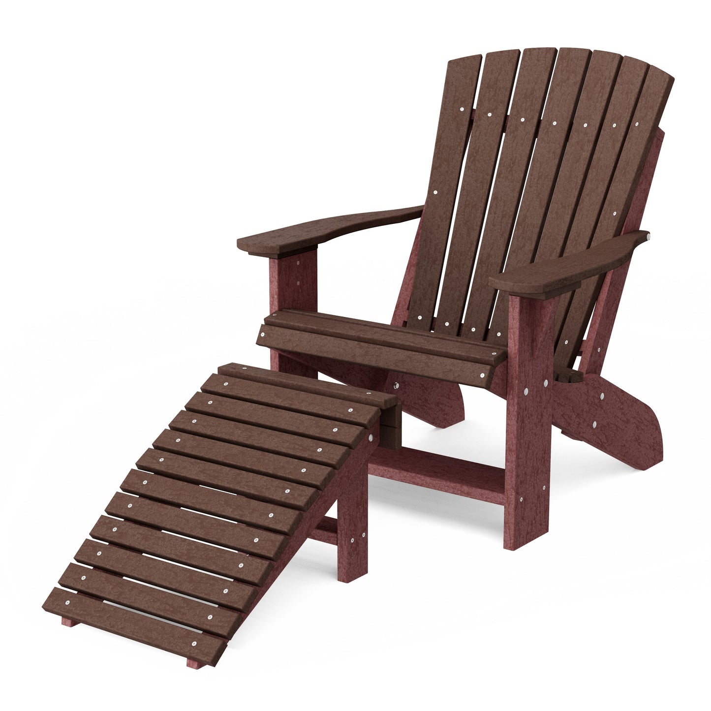 Heritage Adirondack Chair with Footrest
