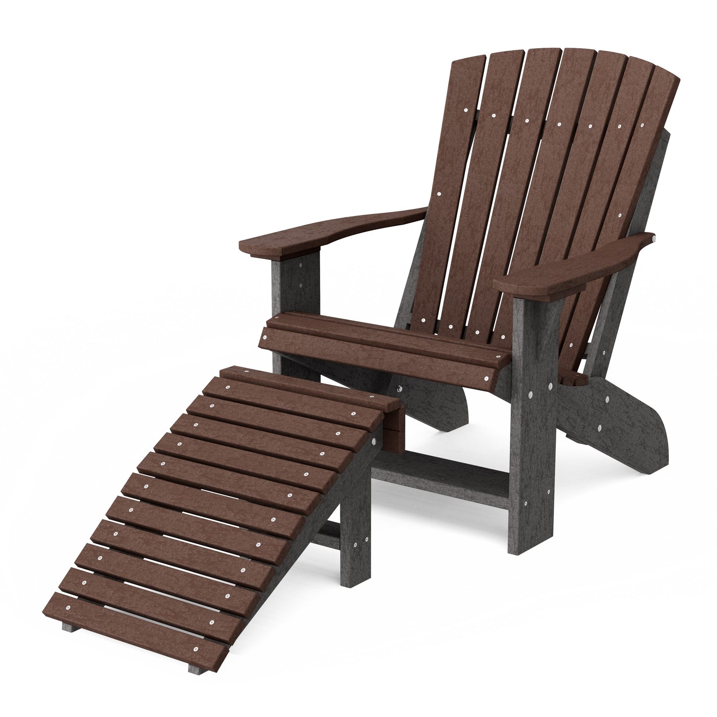 Heritage Adirondack Chair with Footrest
