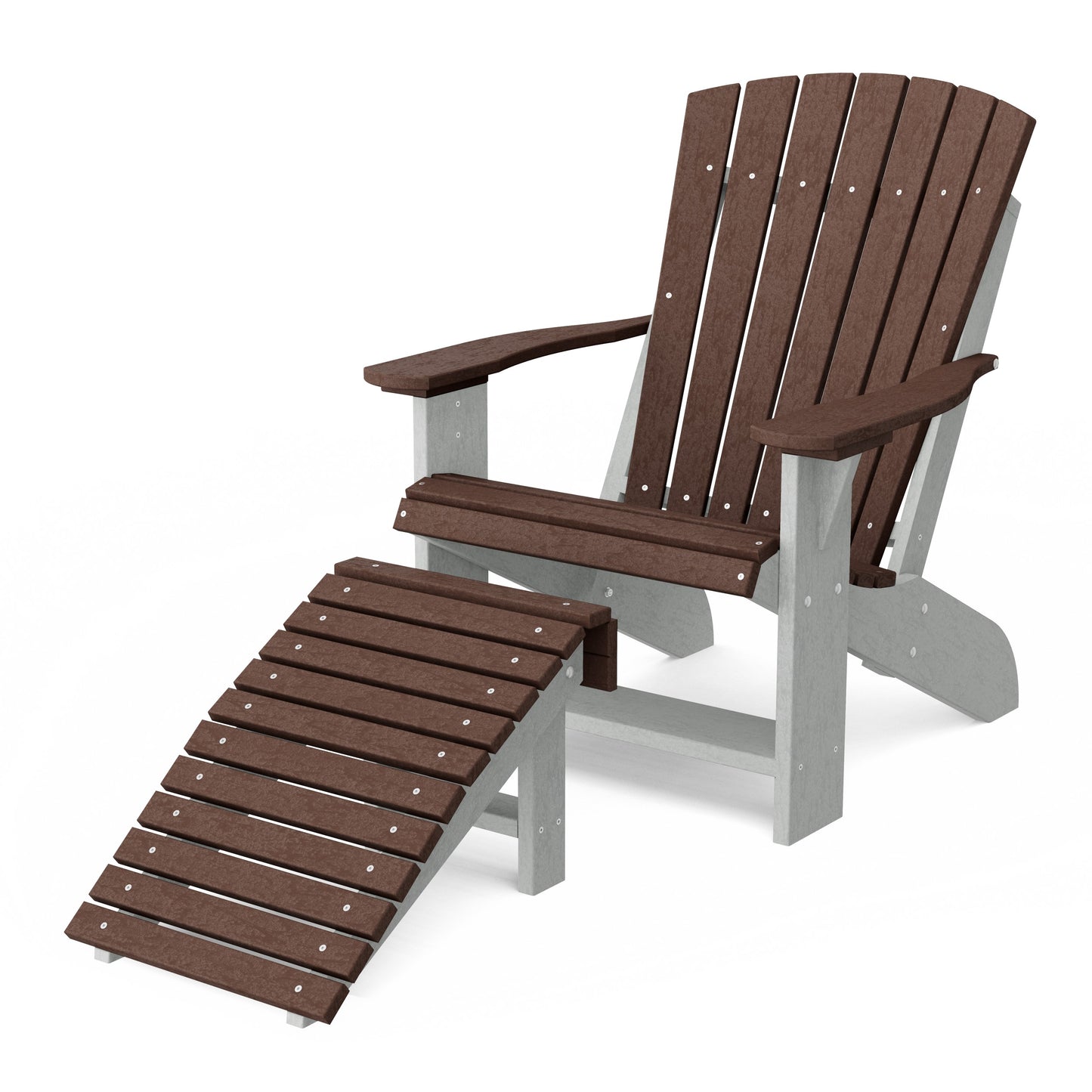 Heritage Adirondack Chair with Footrest