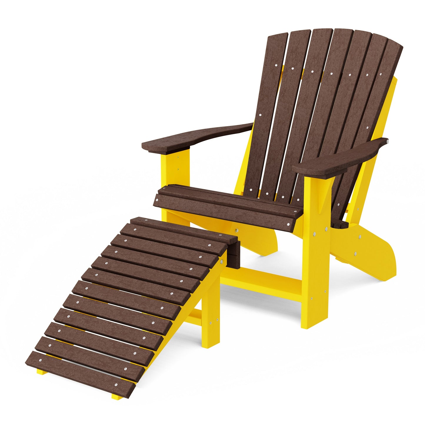 Heritage Adirondack Chair with Footrest