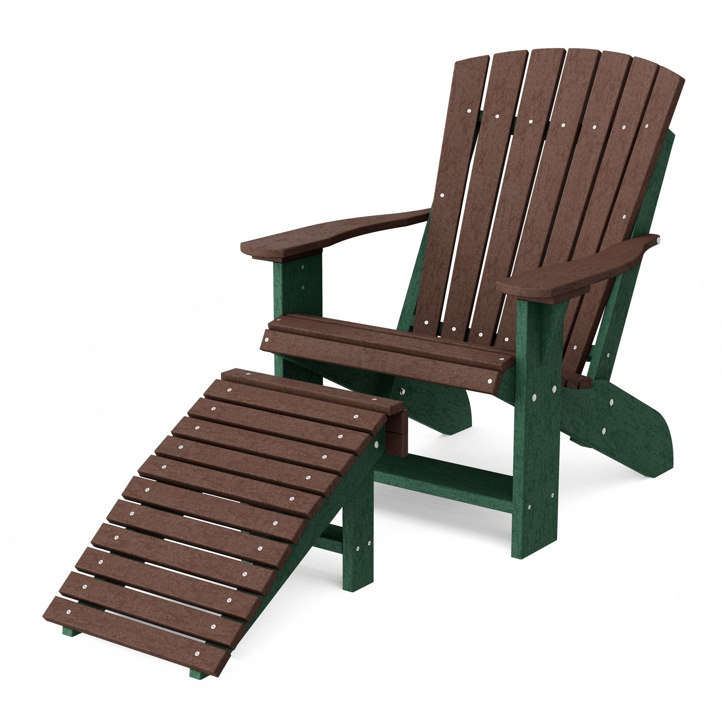 Heritage Adirondack Chair with Footrest