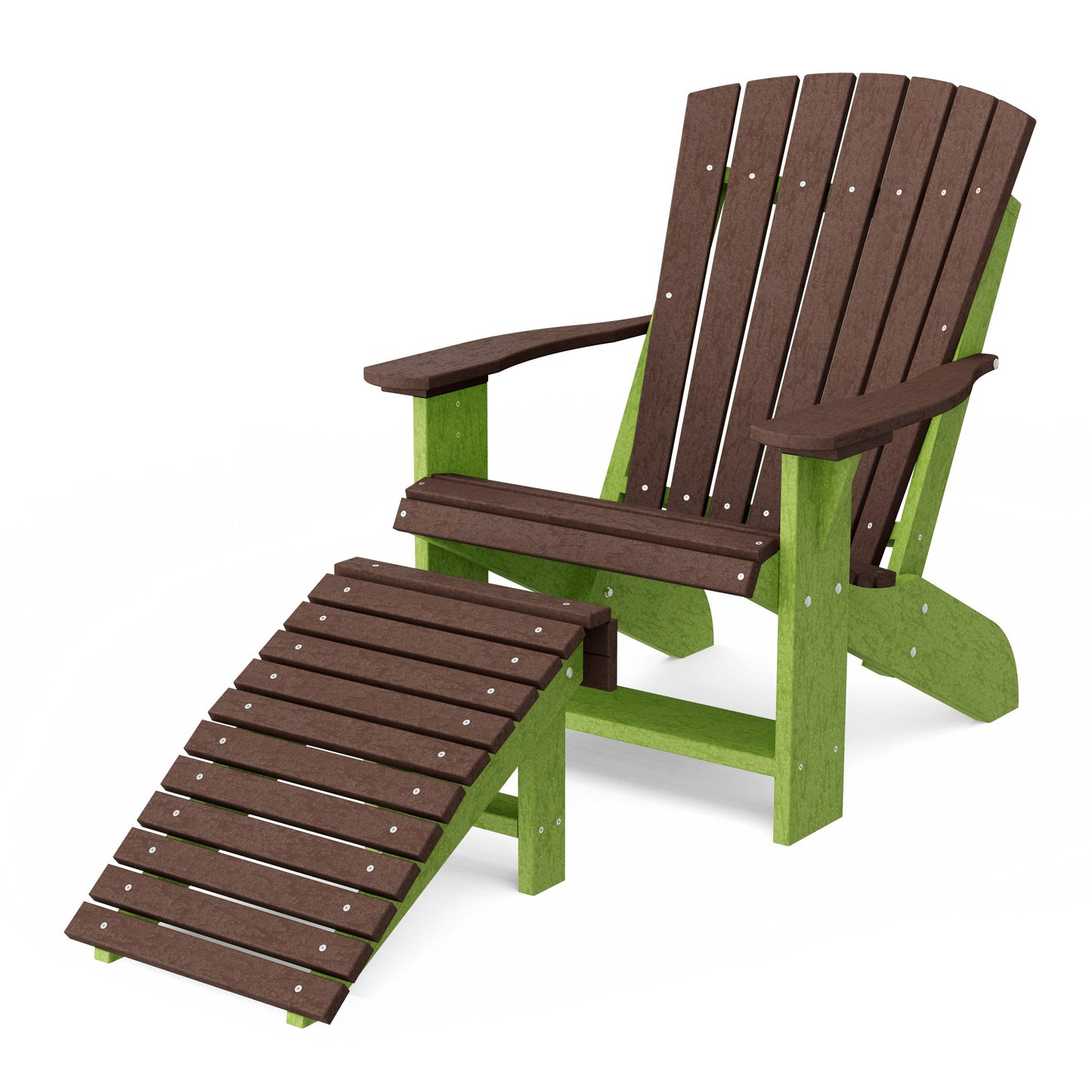 Heritage Adirondack Chair with Footrest