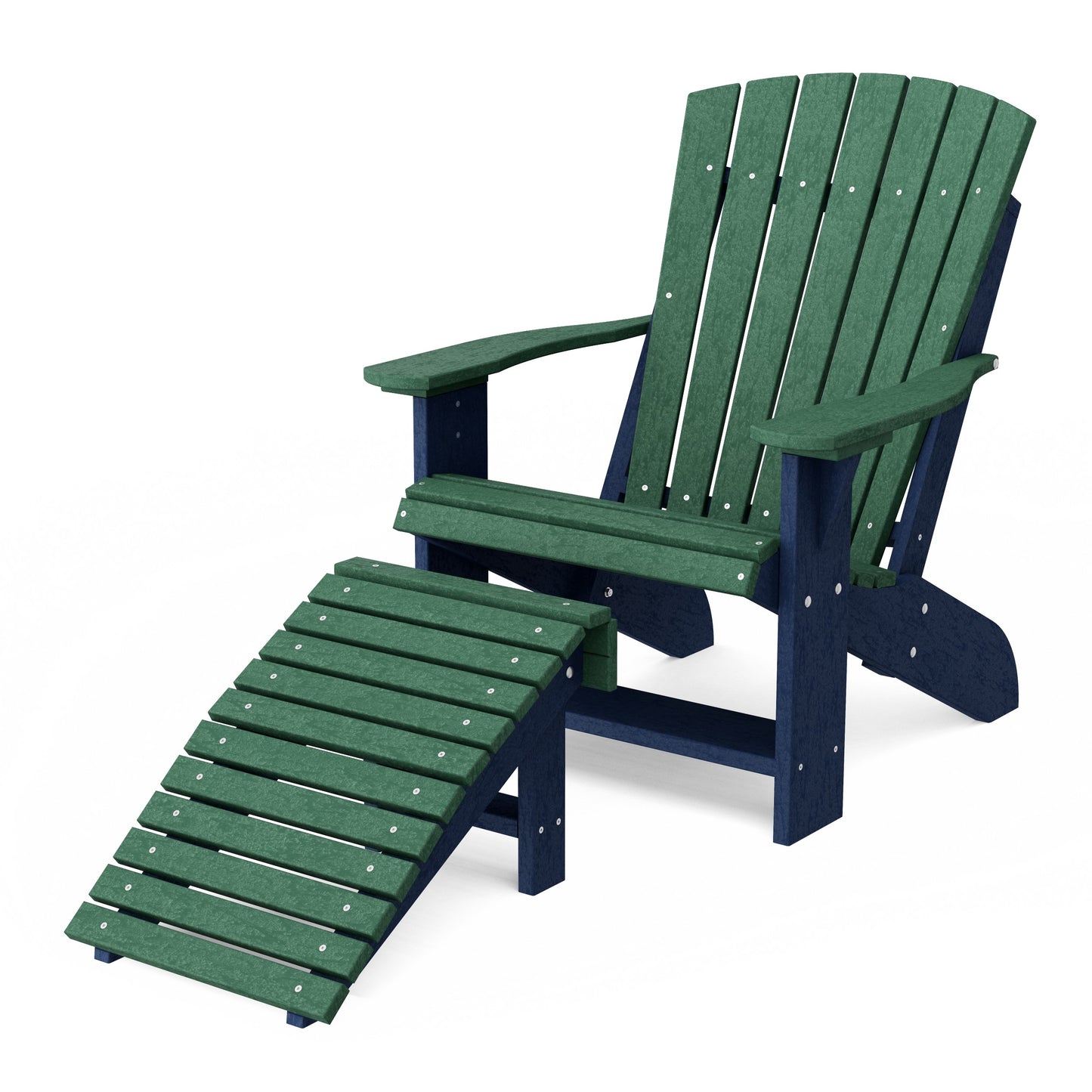 Heritage Adirondack Chair with Footrest