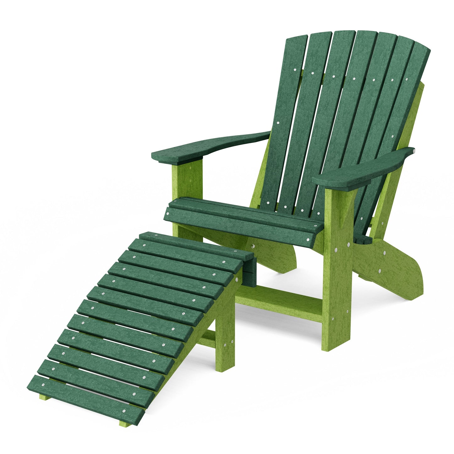 Heritage Adirondack Chair with Footrest