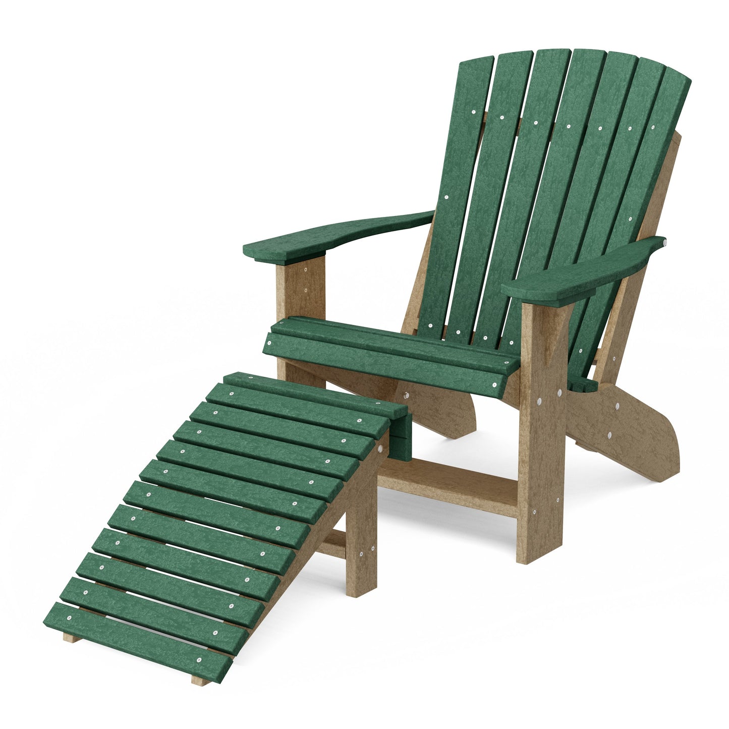Heritage Adirondack Chair with Footrest