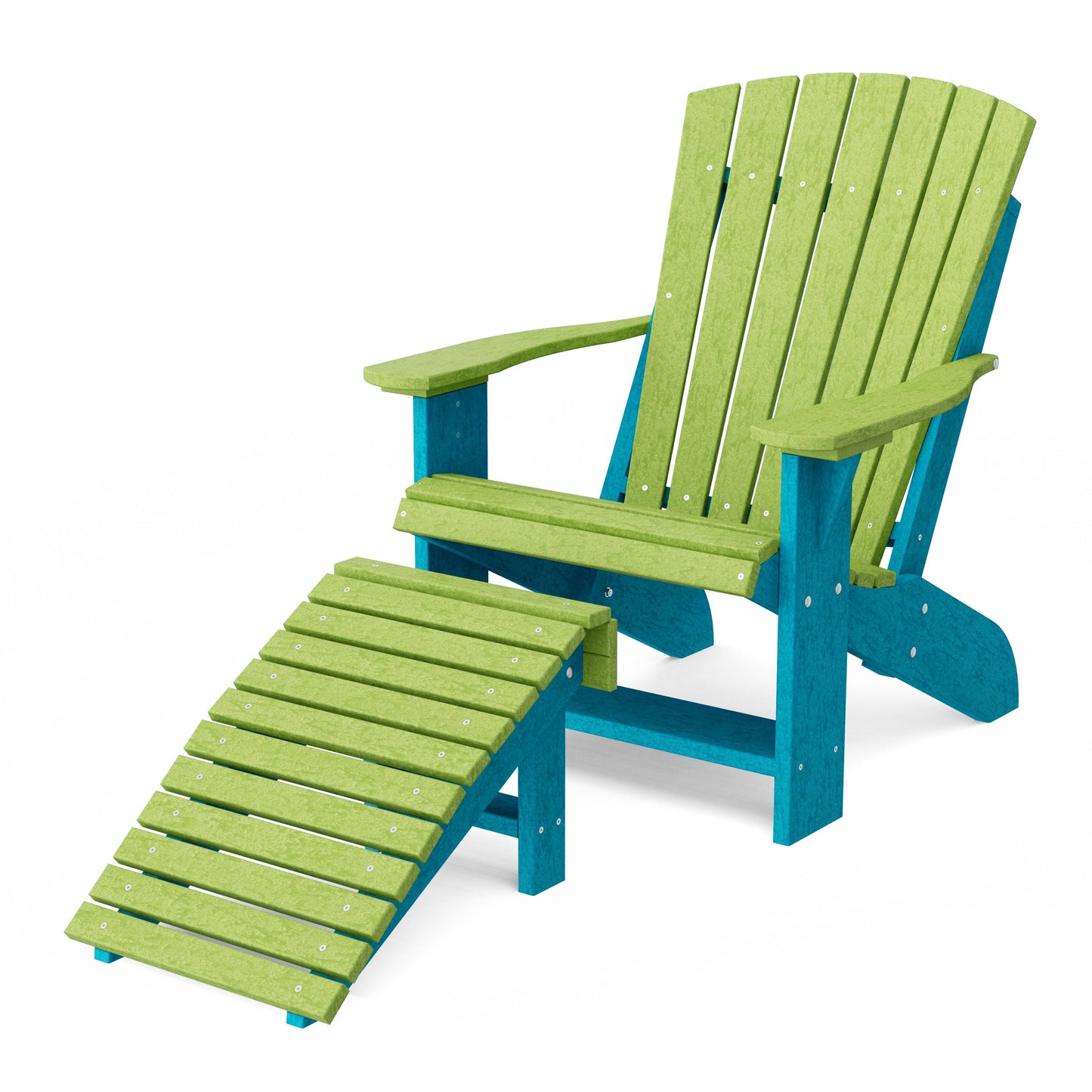 Heritage Adirondack Chair with Footrest
