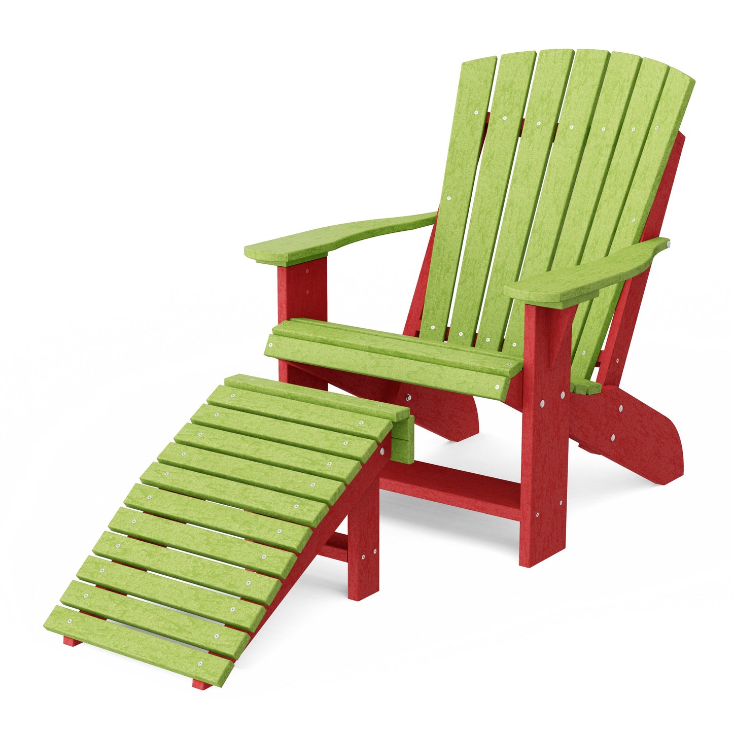 Heritage Adirondack Chair with Footrest