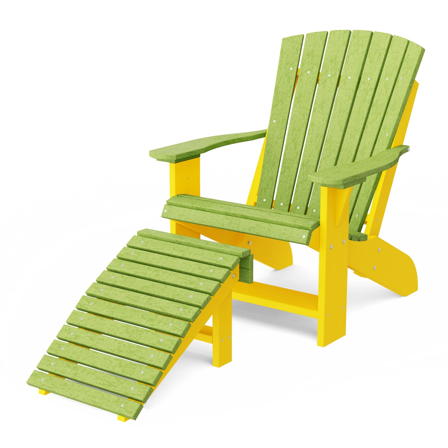 Heritage Adirondack Chair with Footrest